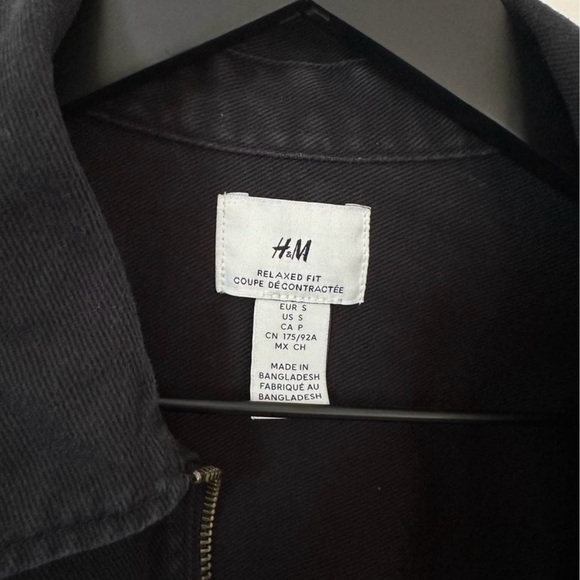 Men’s H&M Denim Full Zip Jacket - Picture 3 of 3
